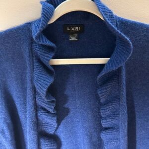 Women’s Cashmere Blue Sweater LXRI (size M)